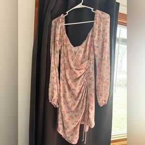 Altar'd State Pink Floral Dress